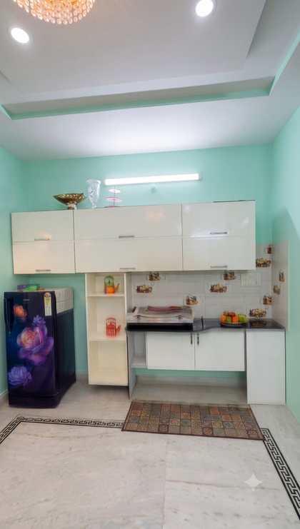 The kitchen at Renu’z Homestay, which guests are welcome to use